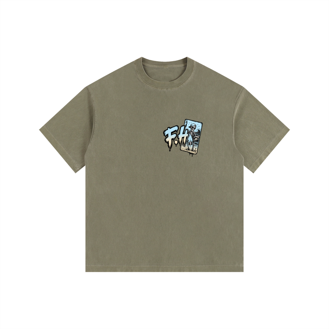 Feral Healing Oversized T-Shirt Coastal